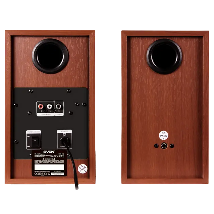 Компьютерные колонки SVEN SPS-612 Коричневый