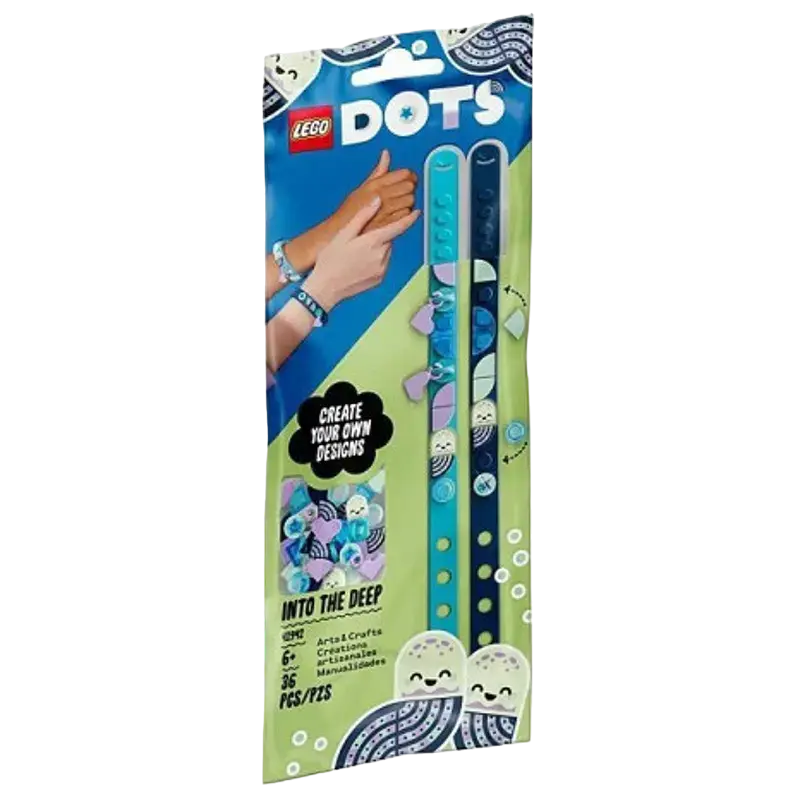 Конструктор LEGO Into the Deep Bracelets with Charms Синий