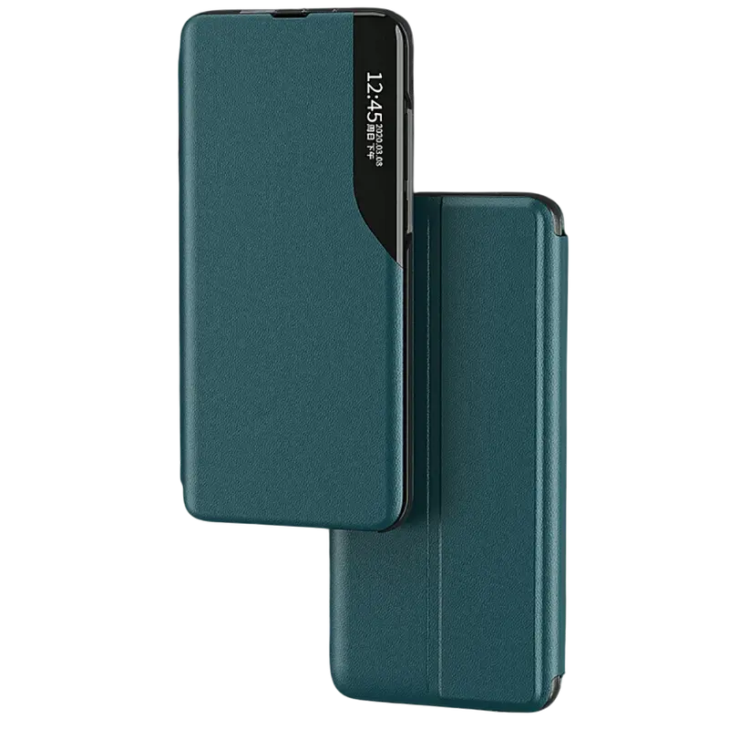 Husă tip carte Xcover Samsung Galaxy A14 Soft Book View Soft View Book Verde