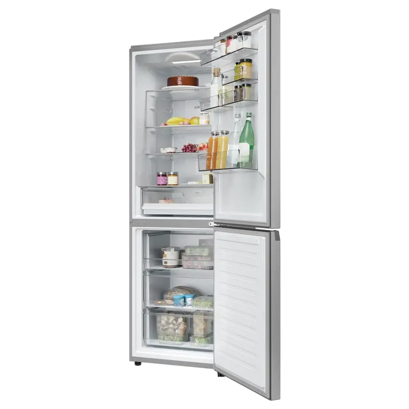 Frigider Haier 2D 60 Series 3 PRO Kombi Oțel inoxidabil