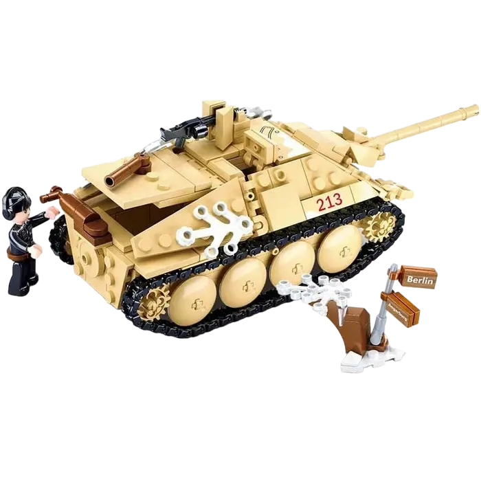 Конструктор Sluban Army - (Battle of Budapest) Tank Destroyer Бежевый