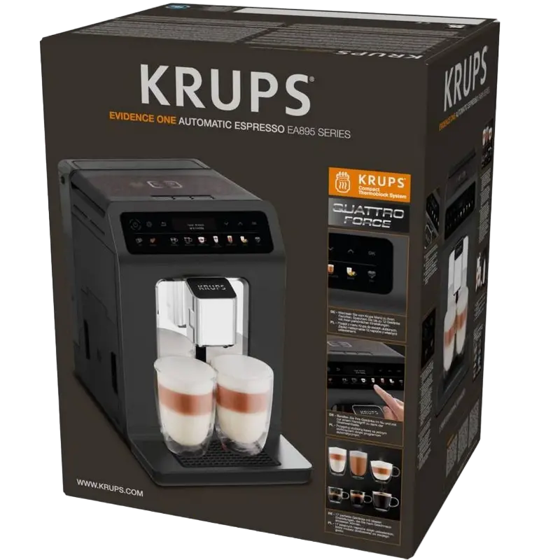 Кофемашина Krups EA895N10 Серый