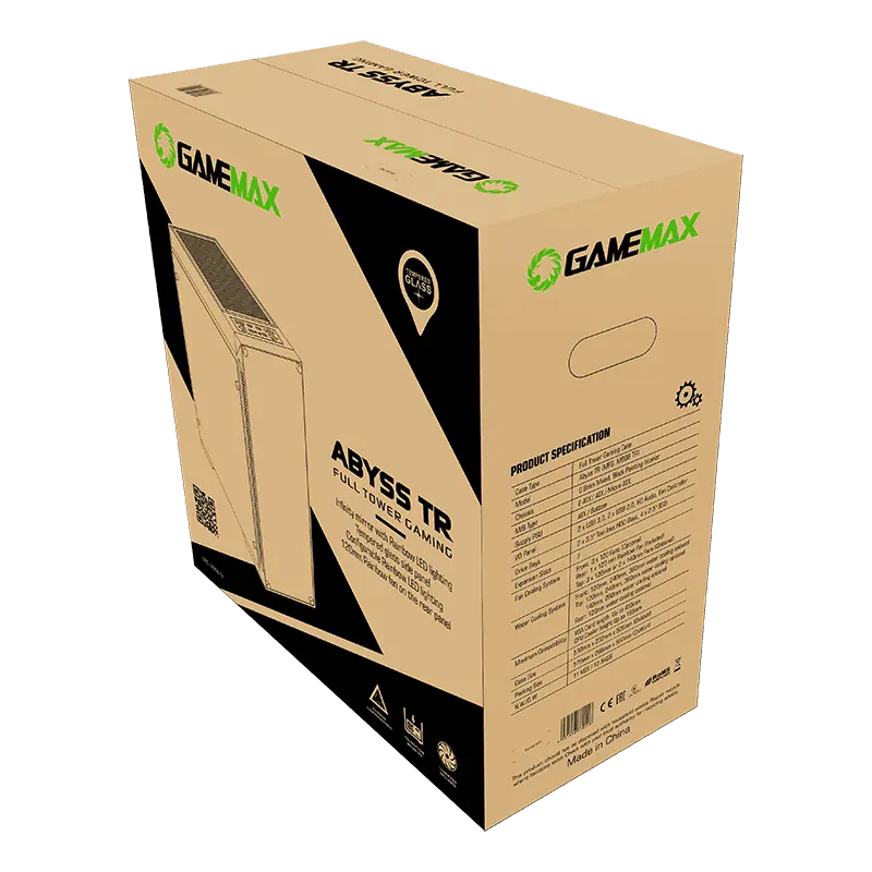 Компьютерный корпус Gamemax ABYSS TR Midi-Tower Черный