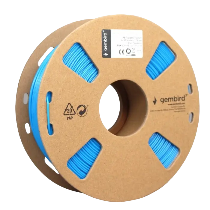 Нить для 3D-принтера Gembird 3DP-PETG1.75-01-B Синий