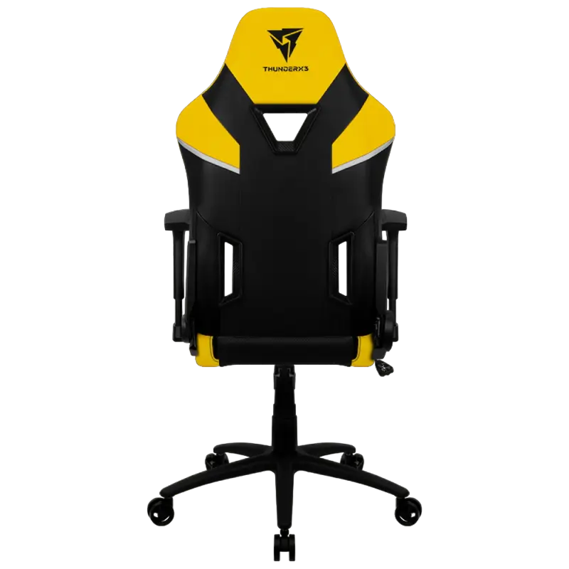 Игровое кресло ThunderX3 TC5 Искусственная кожа Чёрный/Жёлтый
