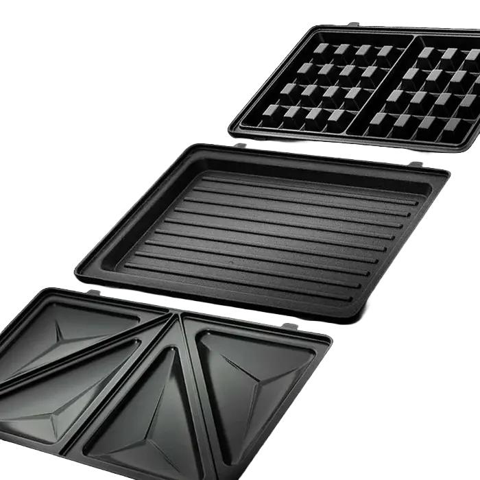 Aparat pentru sandwich multifunctional Russell Hobbs Fiesta Negru / Argintiu