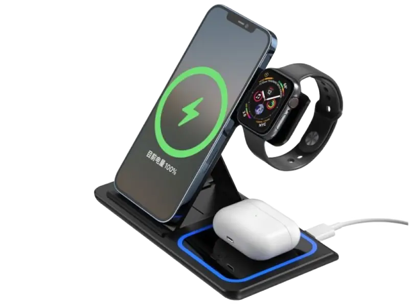 Беспроводная зарядка XO WX023 Черный