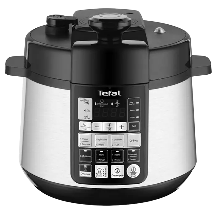 Мультиварка-скороварка Tefal CY621D34 Серебристый