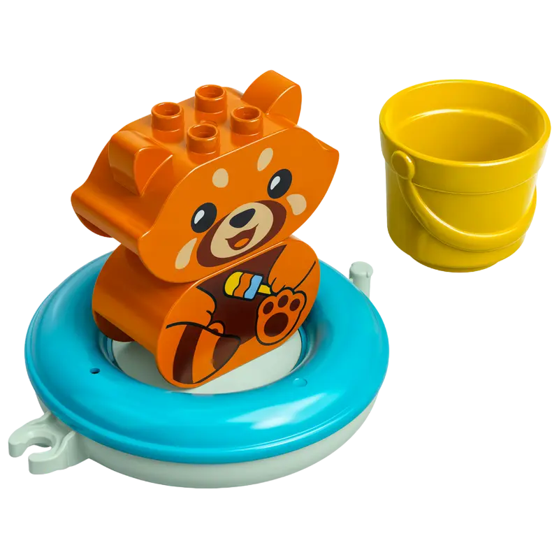 Constructor LEGO Bath Time Fun: Floating Red Panda Multicolor