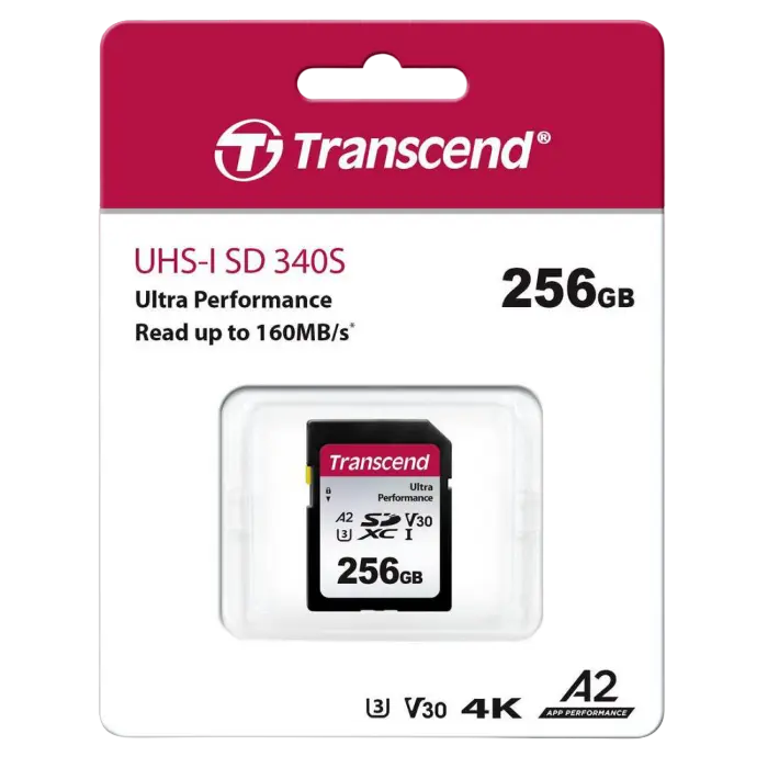 Card de Memorie Transcend SDXC340S 256GB