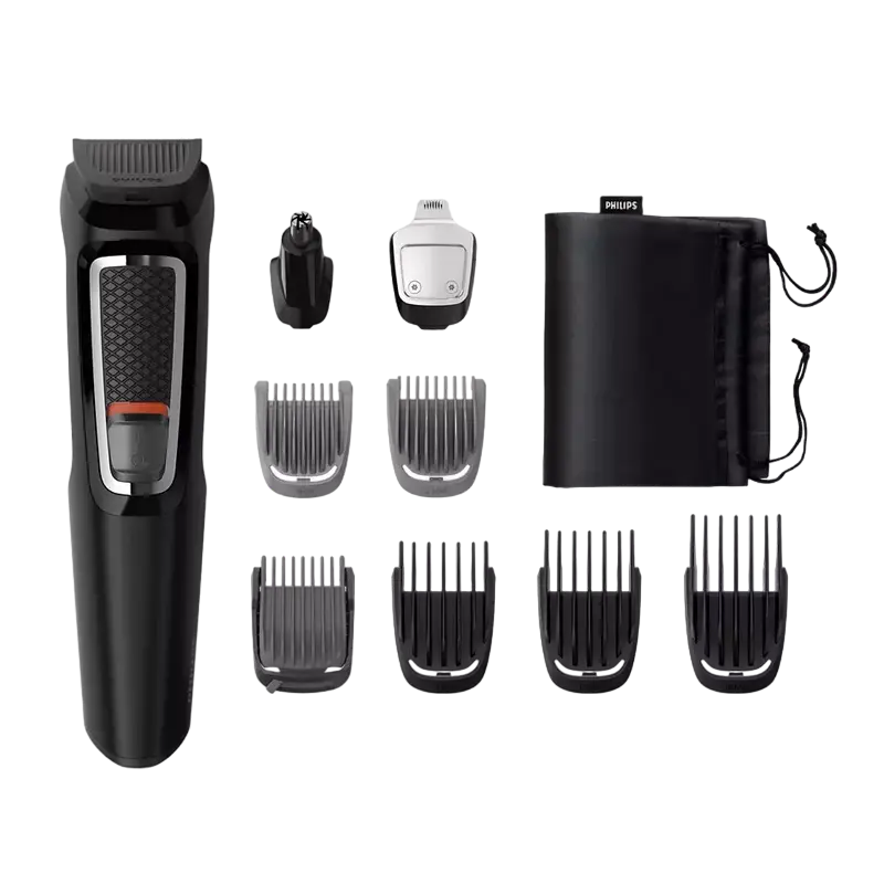 Мужской Триммер Philips Multigroom Series 3000 Чёрный