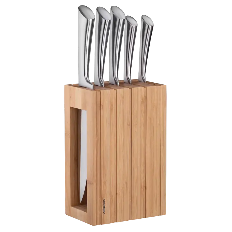 Set de Cuțite Ardesto AR2021SB Black Mars Oțel inoxidabil