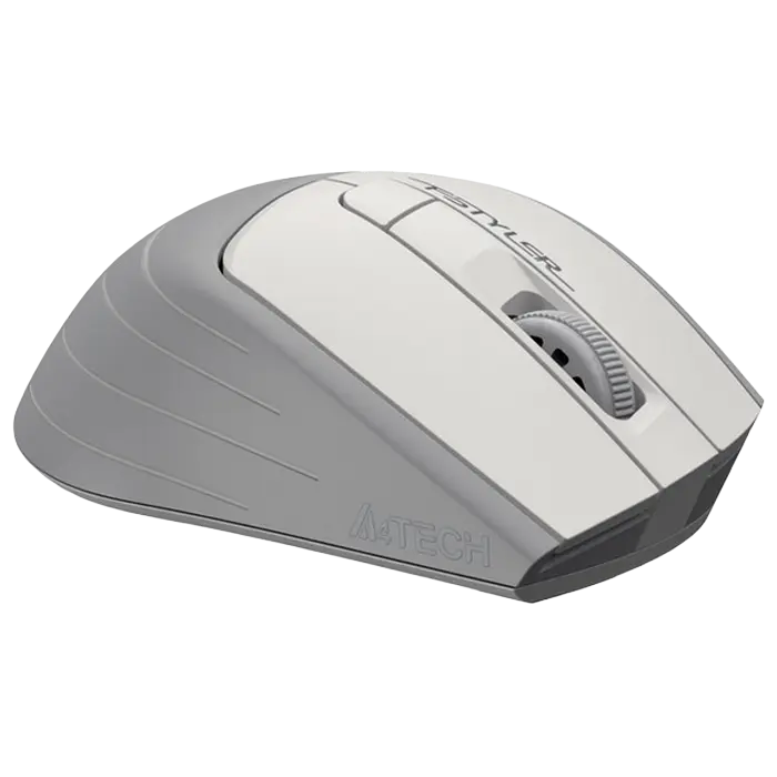 Беcпроводная мышь A4Tech FG30S Беспроводное Белый/Серый