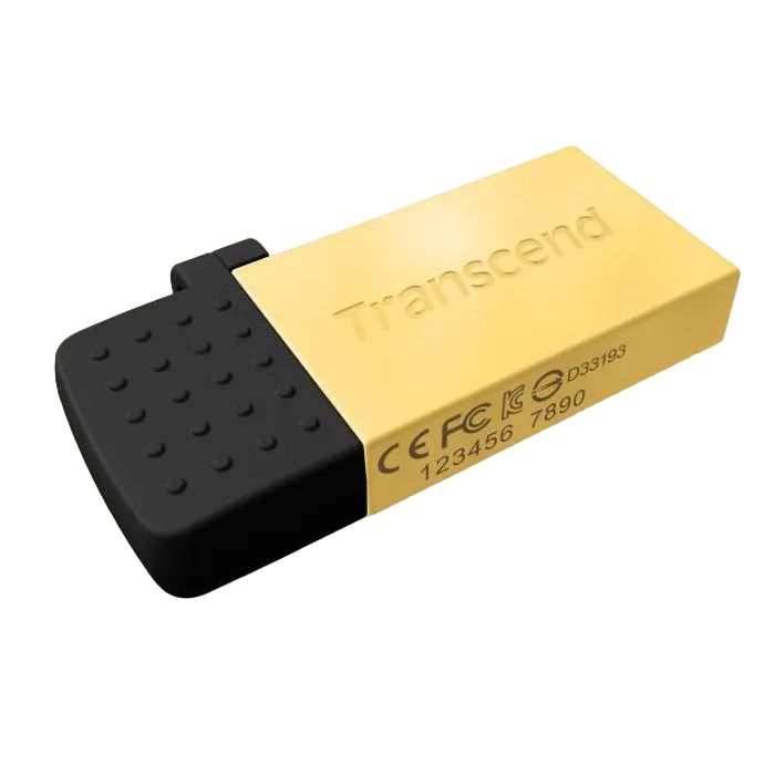 USB Flash накопитель Transcend JetFlash 380 8ГБ Gold
