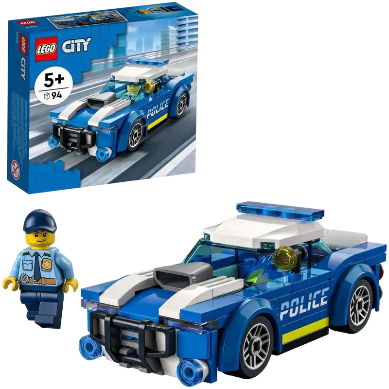 Конструктор LEGO Police Car Синий