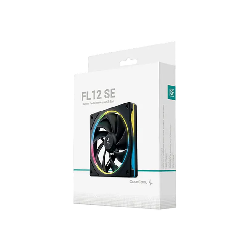Вентилятор для ПК Deepcool FL12 SE 120 мм Черный