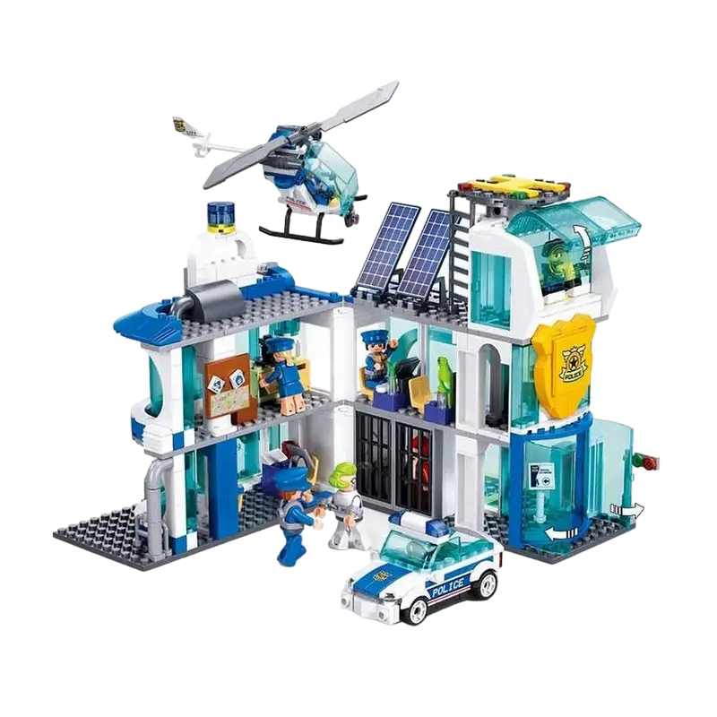 Конструктор Sluban Metropolis - Police Station Разноцветный