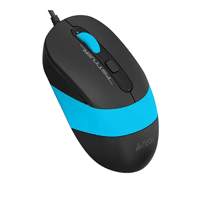 Мышь A4Tech FM10 Проводное Черный/Синий