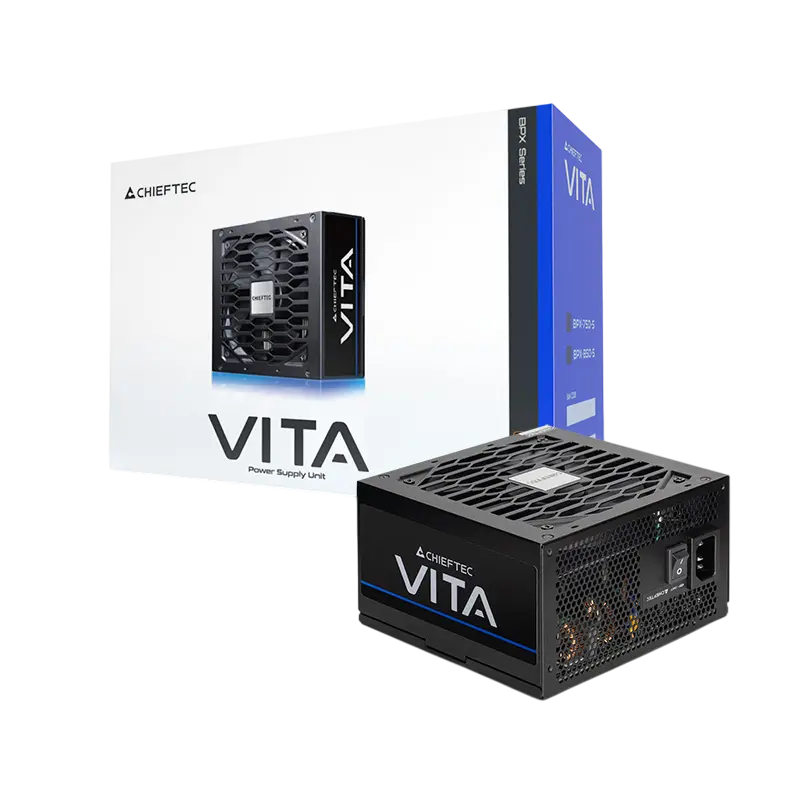 Tip Блок питания для компьютеров Chieftec Vita SM3 BPX-850-C ATX Черный