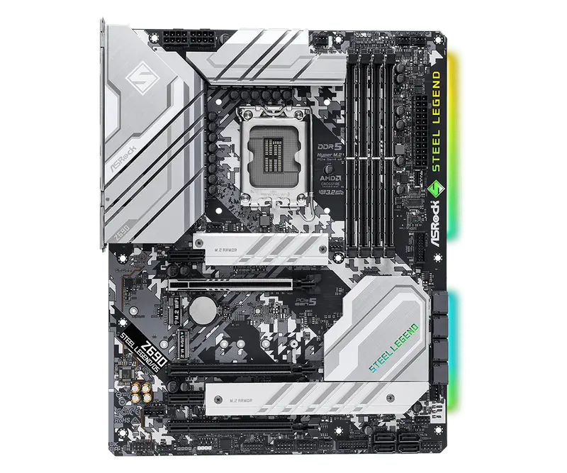 Материнская плата ASRock Z690 STEEL LEGEND/D5 LGA1700 ATX