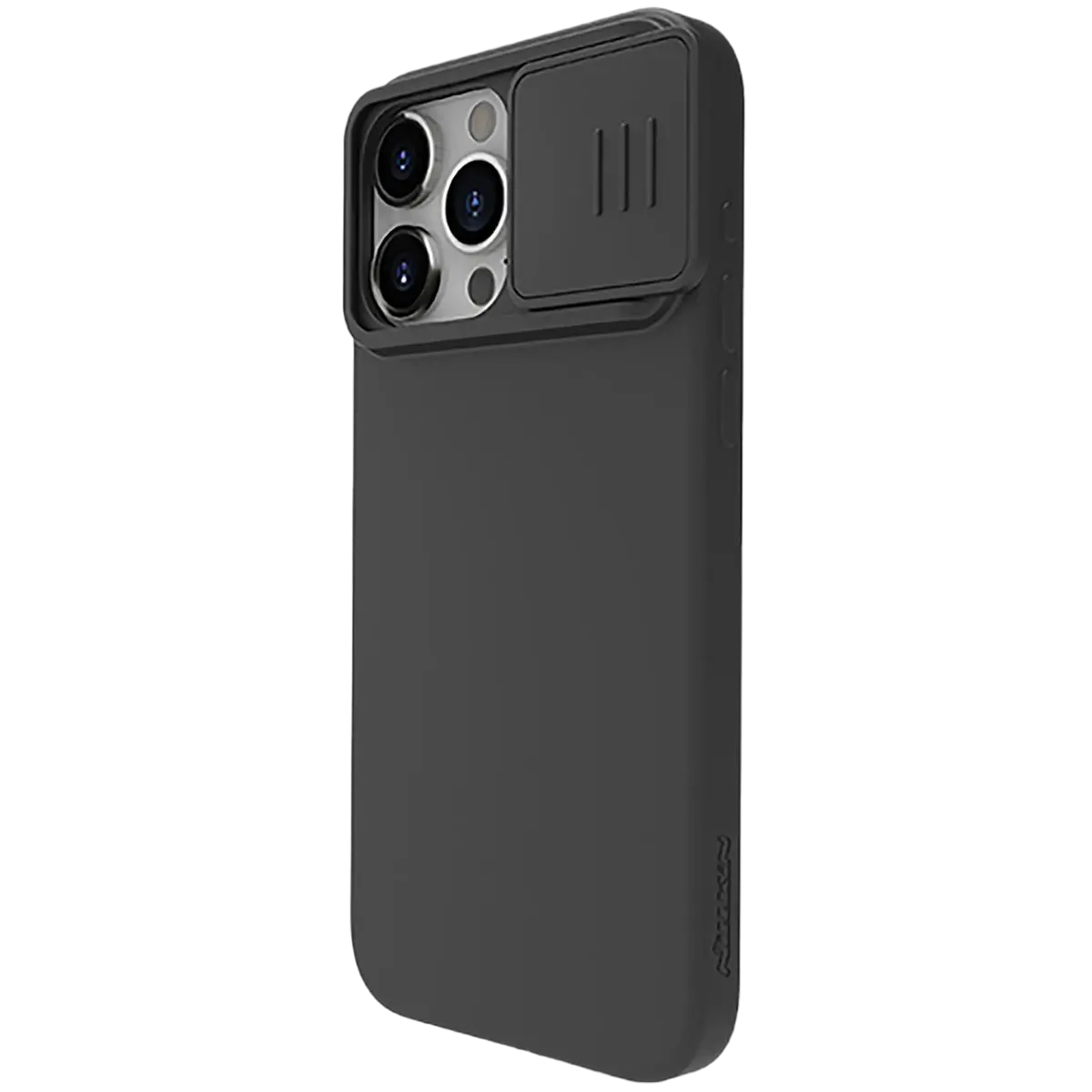 Чехол Nillkin Apple iPhone 15 Pro CamShield Silky Silicone CamShield Silky Elegant Black