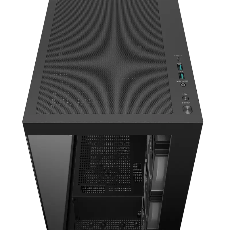 Carcasă PC Deepcool CG580 4F V2 Midi-Tower Negru