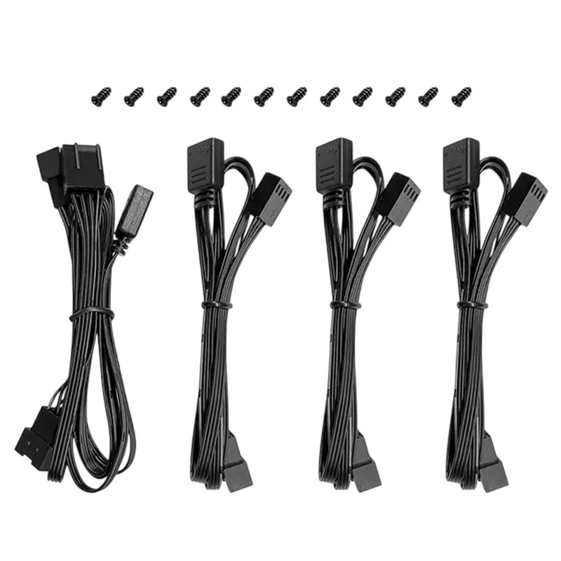 Вентилятор для ПК Deepcool FL12 SE 3in1 kit 120 мм Черный