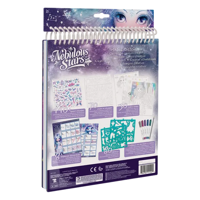 Nebulous Stars Geometric Crystal Pages Iceana