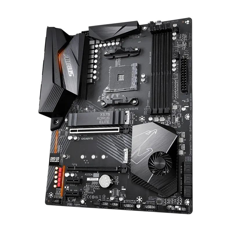 Материнская плата Gigabyte X570 AORUS ELITE AM4 ATX