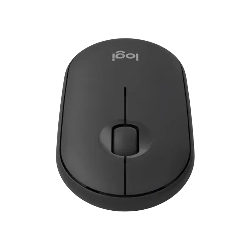 Беcпроводная мышь Logitech M350S Беспроводное Графитовый