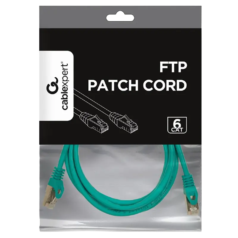 Patch cord Cablexpert PP6-3M/G Verde