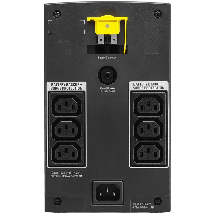 Источник бесперебойного питания APC BX1100LI Черный