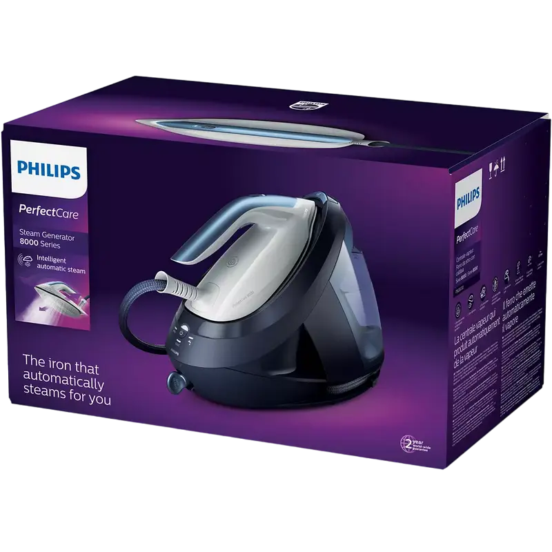 Fier de călcat cu generator de abur Philips PSG8030/20 Albastru