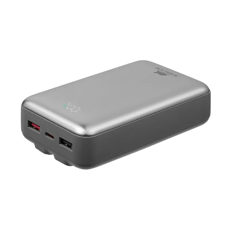 Портативное зарядное устройство Rivacase VA2612 Серебристый