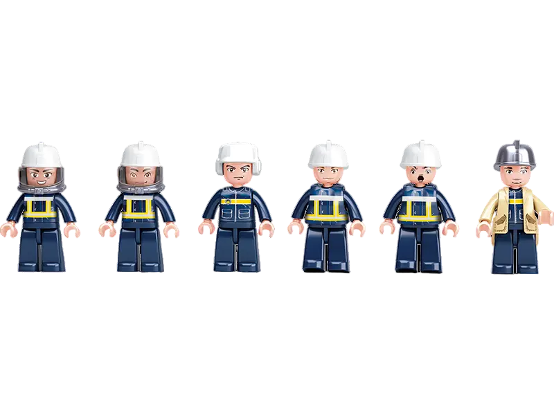 Конструктор Sluban Fire Station Разноцветный