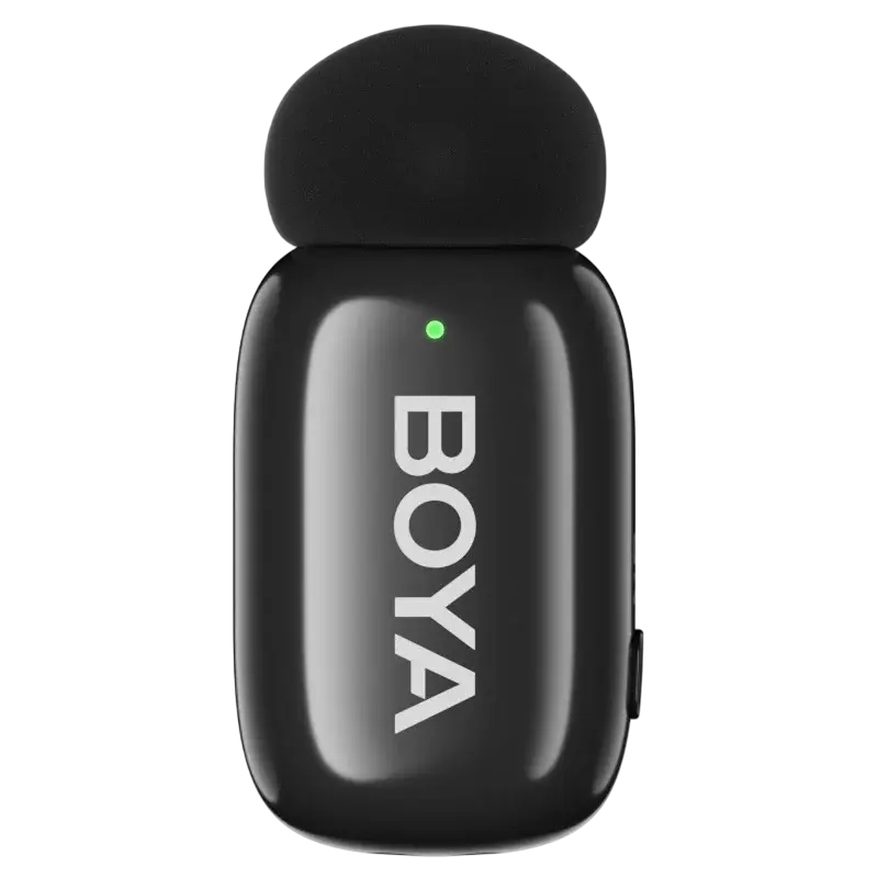 Портативный записывающий микрофон Boya Mini-15 Беспроводной Черный