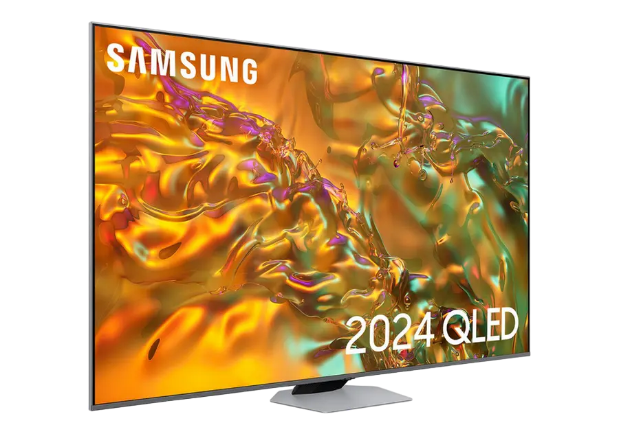 55" QLED SMART Телевизор Samsung QE55Q80DAUXUA Серебристый