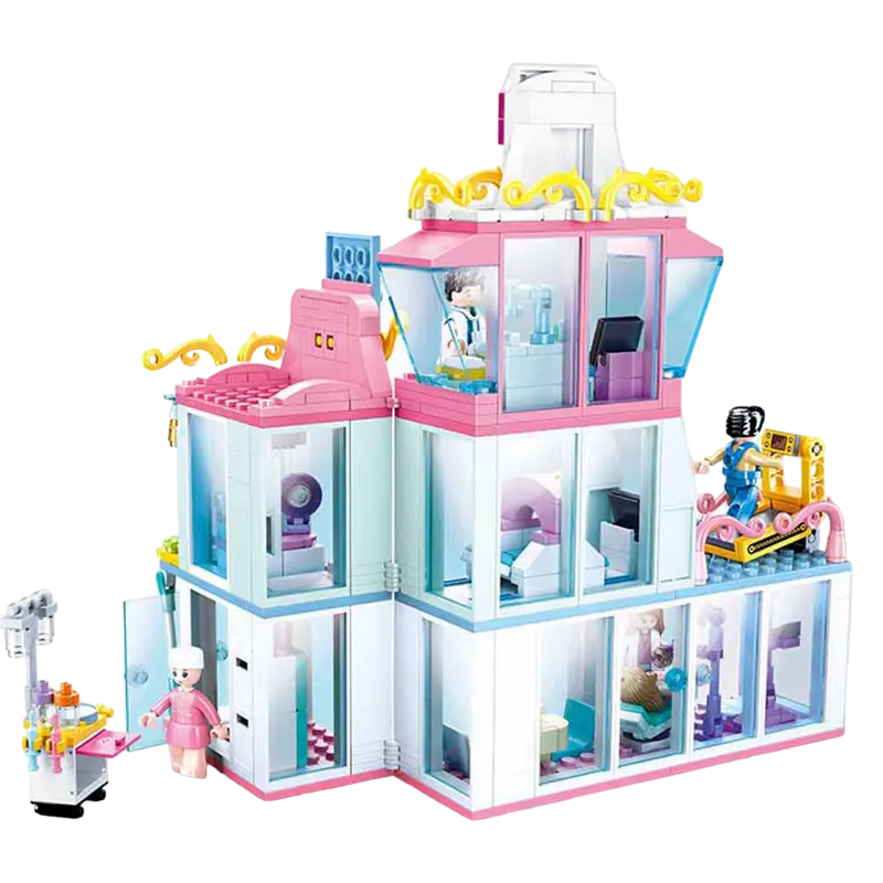 Конструктор Sluban Girls Dream - Hospital Разноцветный