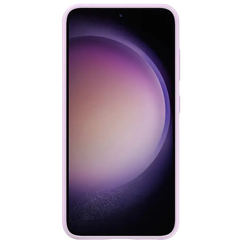 Чехол Samsung Galaxy S23 Silicone Cover Силиконовый Чехол Фиолетовый