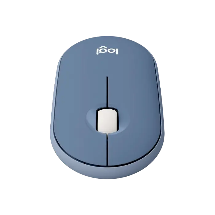 Беcпроводная мышь Logitech M350 Беспроводное Blueberry