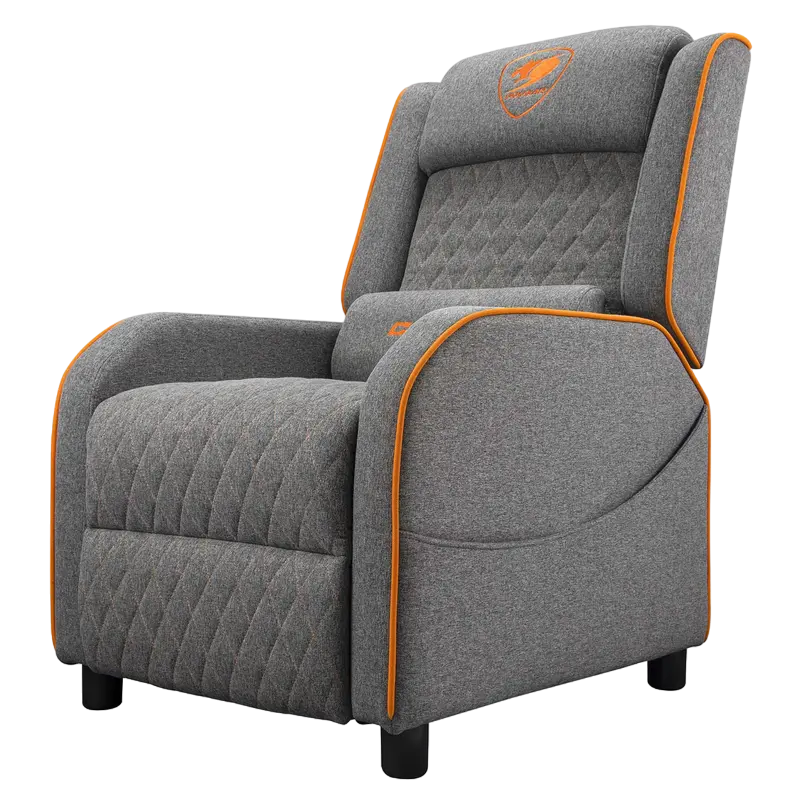 Игровое кресло Cougar Ranger One Gray Ткань Серый | Оранжевый