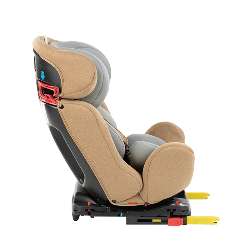 Детское автокресло Kikka Boo 4 Safe ISOFIX Бежевый