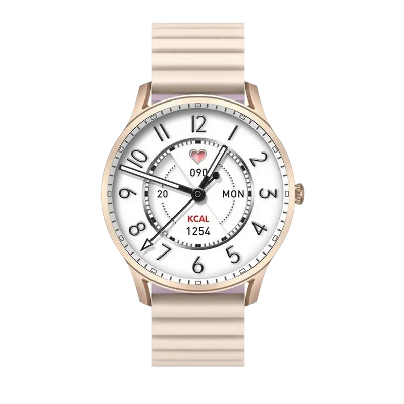 Умные часы Kieslect Lora Золото | Розовый