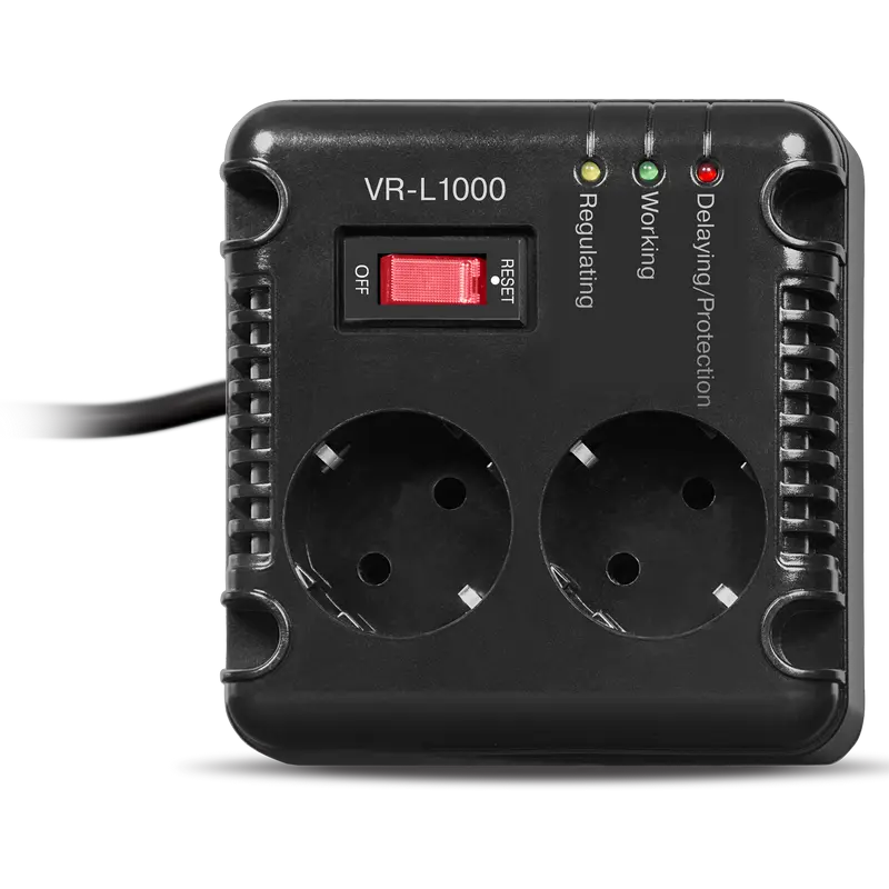 Стабилизатор напряжения SVEN VR-L1000 Черный