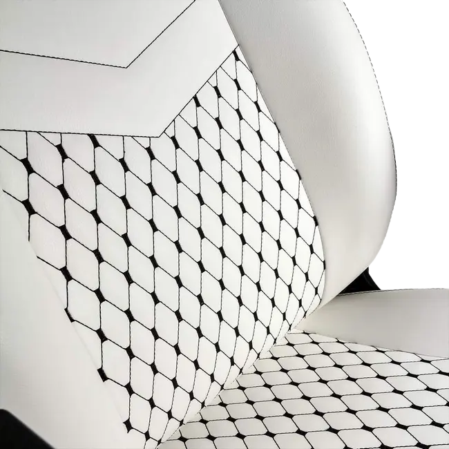 Игровое кресло Noblechairs Icon Искусственная кожа Белый/Чёрный