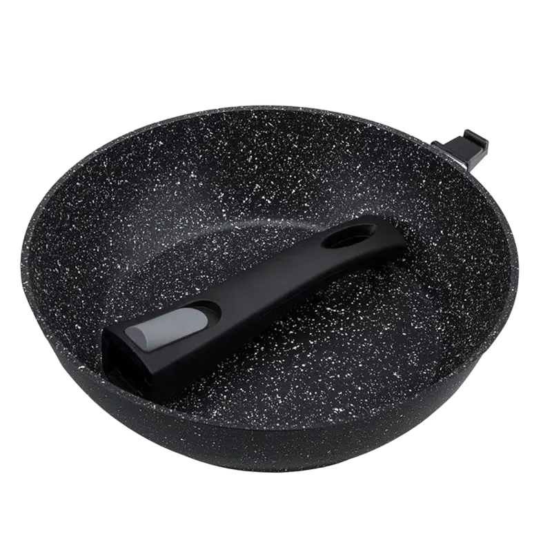 Сковорода глубокая RESTO Leo LEO Чёрный