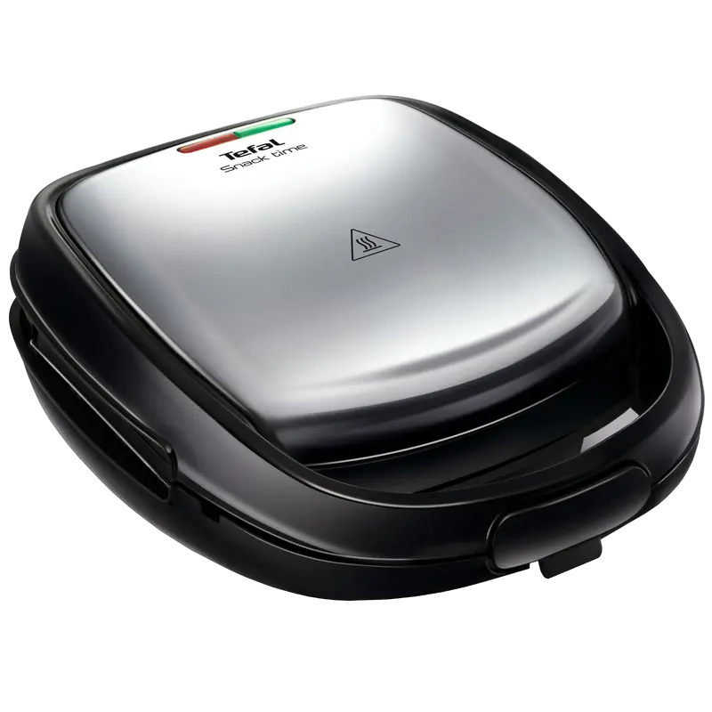 Aparat pentru sandwich multifunctional Tefal 2in1 Snack Time Argintiu | Negru