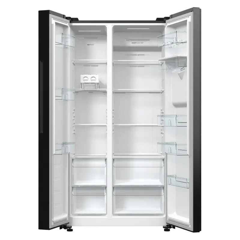 Холодильник Gorenje NRR9185EABXLWD Чёрный