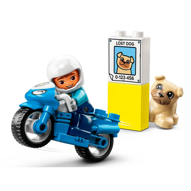 Конструктор LEGO Police Motorcycle Синий