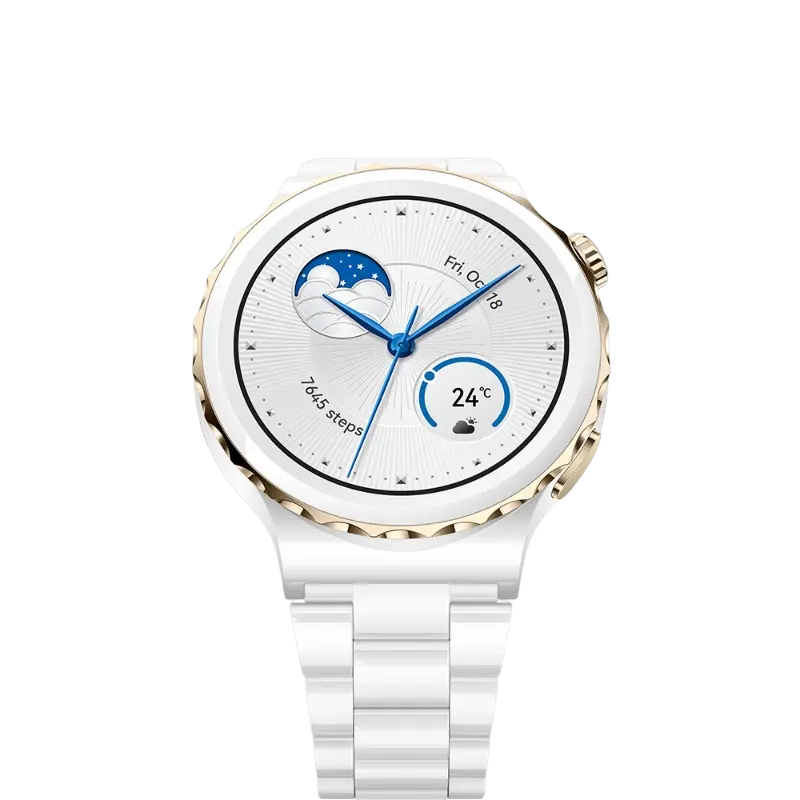 Ceas inteligent Huawei Watch GT 3 Pro Alb | Auriu